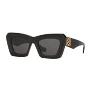Loewe Femme Sunglass Lw40145I - Couleur du Monture: Noir, Couleur de Lentille: Gris