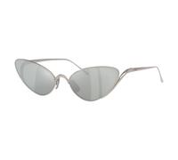 Loewe Femme Sunglass Signature Lw40179U - Couleur du Monture: Argent, Couleur de Lentille: Argent effet miroir