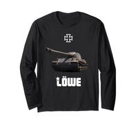 Löwe German Heavy Tank WW2 Véhicule blindé Militaire Manche Longue