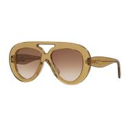 Loewe Homme Sunglass Lw40144U - Couleur du Monture: Vert, Couleur de Lentille: Dégradé marron