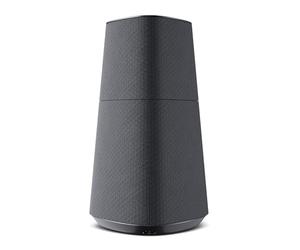 LOEWE Klang MR3 Haut-Parleur 150 W, système Internet Multi-pièces avec Chromecast intégré et Bluetooth, Configuration Audio Domestique Extensible pour TV, Musique, Jeux et Plus Encore - Gris Basalte