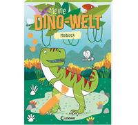 Loewe Kreativ Meine Dino-Welt - Malblock: Kreative und abwechslungsreich (Poche)