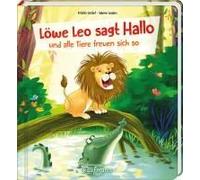 Löwe Leo Sagt Hallo Und Alle Tiere Freuen Sich So