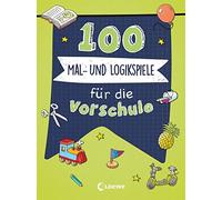 Loewe Lernen un 100 Mal- und Logikspiele für die Vorschule: Bunte Rätsel (Poche)
