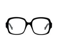 Loewe - Lunettes carrées Anagram - Femme - Accessoires - Noir - Taille: ONE Size