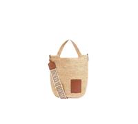 Loewe - Mini Slit Sac en Rafia Tissé à la Main - Femme - Sacs - Beige - Taille: ONE Size