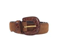 Loewe Pre-owned - Ceinture en cuir Pre-owned - Homme - Pre-owned - Brun - Taille: ONE Size