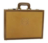 Loewe Pre-owned, Femme, Pre-owned, Beige, Taille: ONE Size Pre-owned Cuir sacs-main