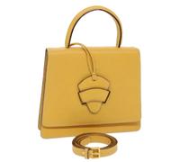 Loewe Pre-owned, Femme, Pre-owned, Jaune, Taille: ONE Size Pre-owned Cuir sacs-main