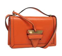 Loewe Pre-owned, Femme, Pre-owned, Orange, Taille: ONE Size Pre-owned Cuir sacs-ports-paule
