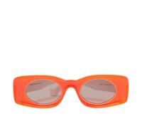 Loewe Pre-owned - Pre-owned Acetate lunettes-de-soleil - Femme - Pre-owned - Orange - Taille: ONE Size