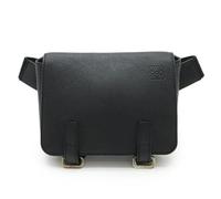 Loewe Pre-owned - Pre-owned Anagram Leather 2way Shoulder Bag - Homme - Pre-owned - Noir - Taille: ONE Size