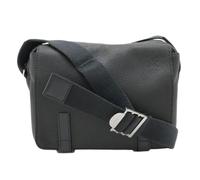 Loewe Pre-owned - Pre-owned Anagram Military Leather Messenger Bag XS - unisex - Pre-owned - Gris - Taille: ONE Size
