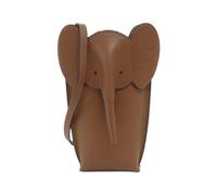 Loewe Pre-owned - Pre-owned Cuir sacs-ports-paule - Femme - Pre-owned - Brun - Taille: ONE Size