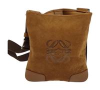 Loewe Pre-owned - Pre-owned Daim sacs-ports-paule - Femme - Pre-owned - Brun - Taille: ONE Size