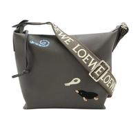 Loewe Pre-owned - Pre-owned Sac bandoulière Cubi Petit - Femme - Pre-owned - Gris - Taille: ONE Size