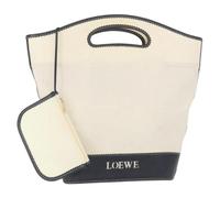 Loewe Pre-owned - Sac à main en toile Pre-owned - Femme - Pre-owned - Blanc - Taille: ONE Size