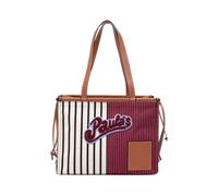 Loewe Pre-owned - Sac fourre-tout Paula Ibiza à rayures en toile - Femme - Pre-owned - Multicolore - Taille: ONE Size