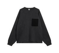 Loewe - Pull Anagram Poche - Homme - Sweatshirts et sweats à capuche - Gris - Taille: L