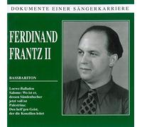 Loewe/Strauss/Pfitzner : Loewe Balladen, Salome, Palestrina. Frantz.