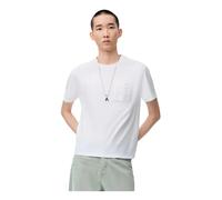 Loewe - T-Shirt Coupe Décontractée - Homme - Tops - Blanc - Taille: S