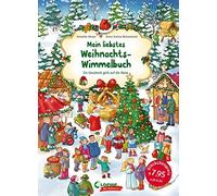 Loewe Wimmelbüc Mein liebstes Weihnachts-Wimmelbuch: Ein Geschenk geht a (Poche)