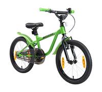 LÖWENRAD Vélo Enfant pour Garcons et Filles de 5 Ans | Bicyclette Enfant 18" Pouces avec Freins | Vert