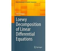Loewy Decomposition Of Linear Differential Equations