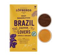 Lofbergs Brésil Single Origin Arabica café moulu intensif 450g