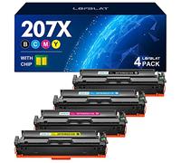 LOFBLAT Lot de 207 Toners de Rechange pour imprimante HP Color Laserjet Pro MFP M283fdw M255dw M282nw M283fdn M255nw M255 M282 M283 (avec Puce)