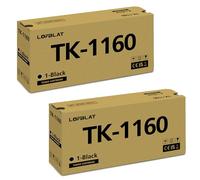 LOFBLAT TK 1160, Compatible avec Kyocera TK-1160, Kyocera ECOSYS P2040dn, ECOSYS P2040dw P2050DN (2 Toners Noirs TK1160)