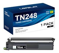 LOFBLAT TN248 TN248XL TN-248CMYK Compatible avec Brother TN248 TN248XL Noir pour Brother MFC-L3760CDW Toner pour MFC-L3740CDW MFC-L3740CDWE DCP-L3560CDW DCP-L3555CDW HL-L3520CDWE (Noir)