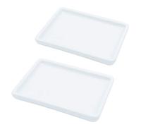 lofekea Lot de 2 Porte-Savon en céramique pour Salle de Bain et Douche
