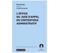 L'office Du Juge D'appel En Contentieux Administratif