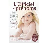 L'officiel des prénoms 2024