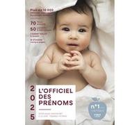 L'officiel des prénoms 2025