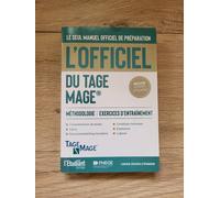 L'officiel Du Tage Mage : Méthodologie Et Exercices D'entraînement 2019