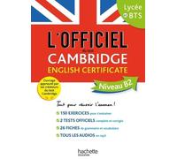 L'officiel Du Test Cambridge English Certificate Niveau B2