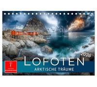 Lofoten - Arktische Träume (Tischkalender 2026 DIN A5 quer), CALVENDO Monatskalender: Ein Sehnsuchtsort im hohen Norden Norwegens.