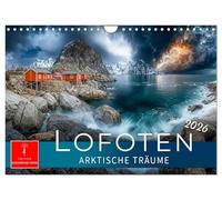 Lofoten - Arktische Träume (Wandkalender 2026 DIN A4 quer), CALVENDO Monatskalender: Ein Sehnsuchtsort im hohen Norden Norwegens.