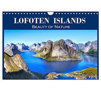 Lofoten Islands, Beauty of Nature (Wall Calendar 2026 DIN A4 landscape), CALVENDO 12 Month Wall Calendar: Get inspired by these stunning photos and ... travel to this amazing tourist destination.