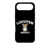 Lofoten Norway Puffin Viking Vintage Souvenir Coque pour iPhone Air