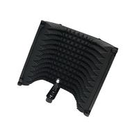 LOFOTU Protection d'isolation polyvalente à 3 panneaux pour une meilleure clarté sonore dans divers environnements, filtre en mousse pliable et réglable