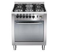 Lofra Courbe C76mf/C Cuisine 70x60cm Inox 5 Brûleurs Four Multifonctions