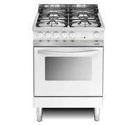 Lofra Cuisine 60Cm Four À Gaz Ventilé 4 Brûleurs Ce. En Couleur Blanche Mb66Gv
