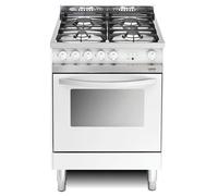 Lofra Cuisine 60Cm Four Électrique 4 Brûleurs Inox Couleur Blanc Ce. A Mb66Mf