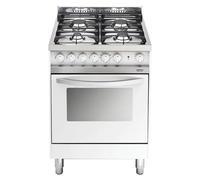 Lofra Cuisine 60Cm Four Électrique 4 Brûleurs Inox Couleur Blanc Ce. A Mb66Mf