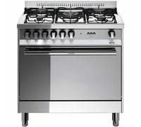 Lofra Cuisine 80Cm Four À Gaz Statique 5 Brûleurs Ce. Inox Brillant Mg85Gc