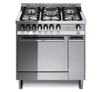 Lofra Cuisine 80Cm Four Électrique 5 Brûleurs Ce.A Inox Antirayures Mt86Mfc