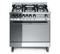 Lofra Cuisine À Gaz 80CM Four Électrique 5 Brûleurs CE Inox Miroir MG86MFC